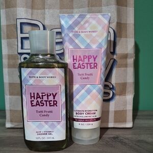 Bath & Body Works Happy Easter Tutti Frutti Candy Body Wash Set